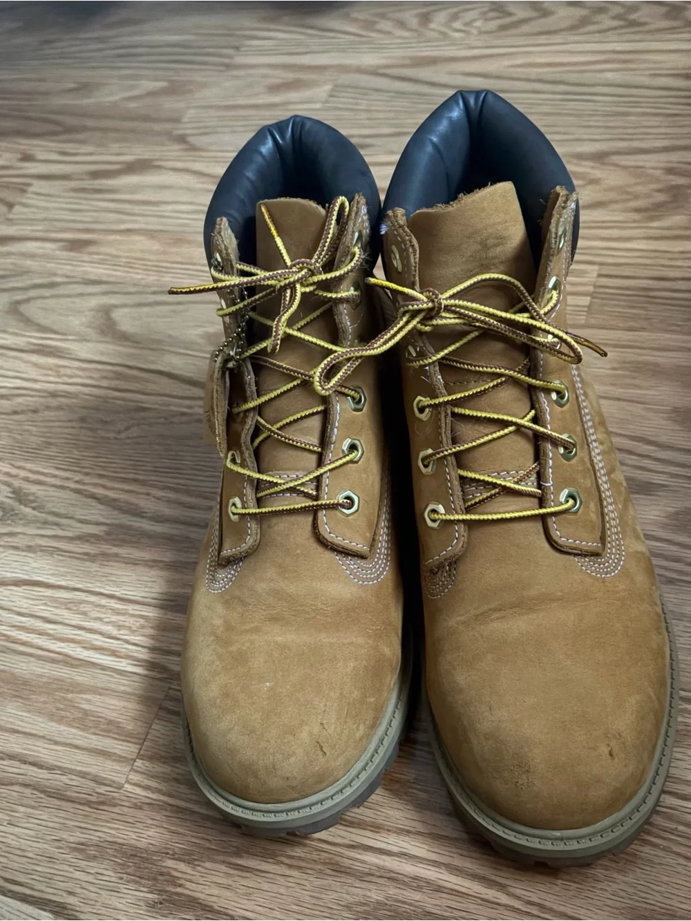 Men's Tan Work Boots – Durable Lace-Up Safety Style